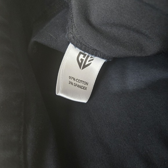 Graham Luxe Golf Pants Mens 34x32 Black Performance Chino Straight Nylon Stretch - Picture 3 of 12